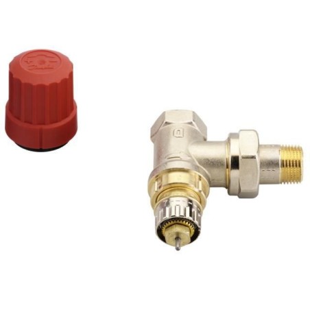 Danfoss RA-N DIN Angle 38 DN10 Radiator Valve - High Efficiency | 013G0031